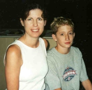 Clayton Scott with a piano student